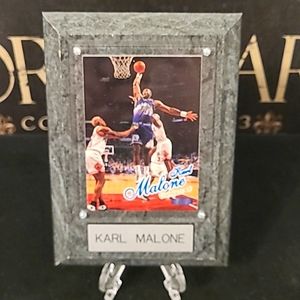 NBA Karl Malone Plaque